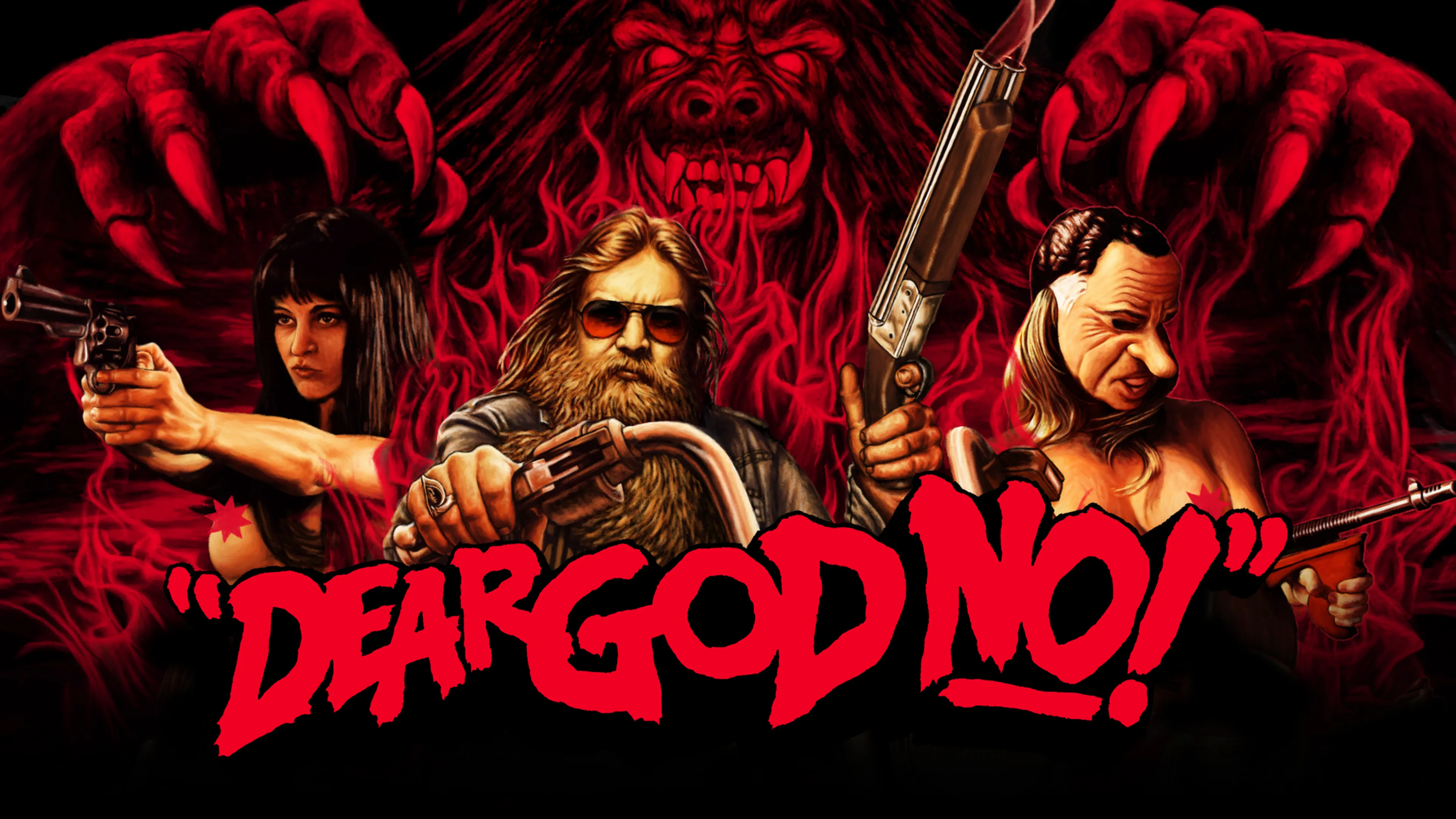 Dear God No! poster
